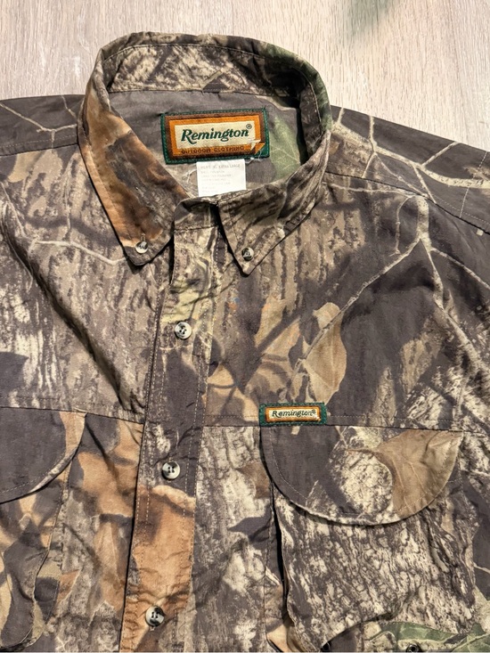Remington Other - Remington Men's Realtree Camo Button-Front Field Jacket Mens XL